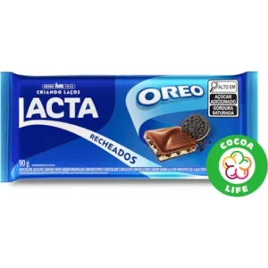 Chocolate Lacta ao Leite com Oreo 80g