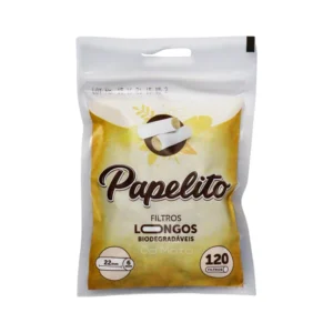 Filtro Papelito Longo Biodegradável