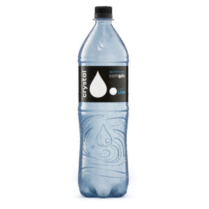 AGUA 1,5L COM GAS CRYSTAL