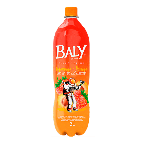 Baly Morango e Pessego 2 L