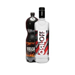 Combo Vodka Orloffb+ 1 Vulcano 2L + 1 Gelo 4kg