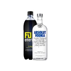 Combo Vodka Absolut + 1 Full 2L + 1 Gelo 4kg
