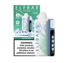 Pod Elf Bar Ice King 40.000 Puffs Miami Mint