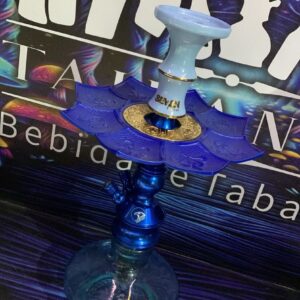 Kit Zeus Single Azul Claro c/ Azul Escuro