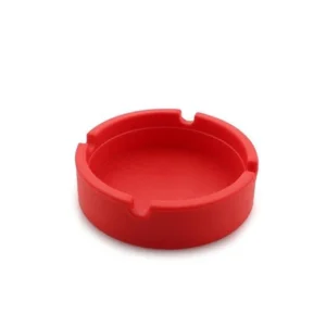 Cinzeiro de Silicone Na Boa Vermelho
