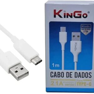 Cabo de Carregador KinGo Tipo C