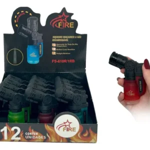 Maçarico Firestar Curvado Preto