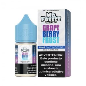 Nic Salt Mr Freeze 30ml Grape Berry Frost