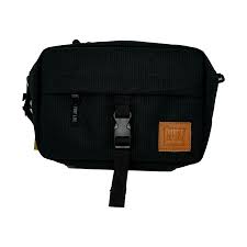 Sidebag Tray Puff Preta