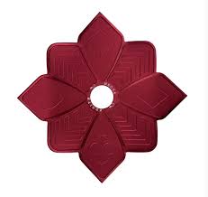 Prato Zenith Estrela Grande Vermelho