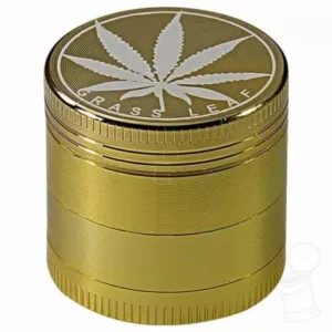 Dichavador de Metal Grass Dourado