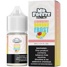Nic Salt Mr Freeze 30ml Strawberry Banana Frost