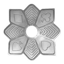 Prato Zenith Estrela Mini Prata