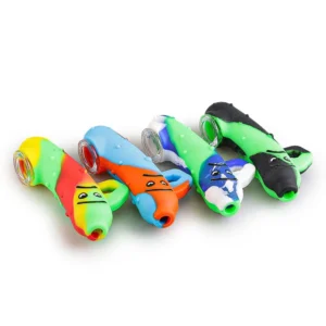 Pipe de Silicone Pickle Verde