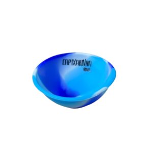 Cuia Capixabinha Azul Bebê com Azul Escuro