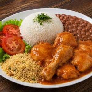 almoço: Frango ao Molho