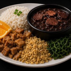 almoço: Feijoada